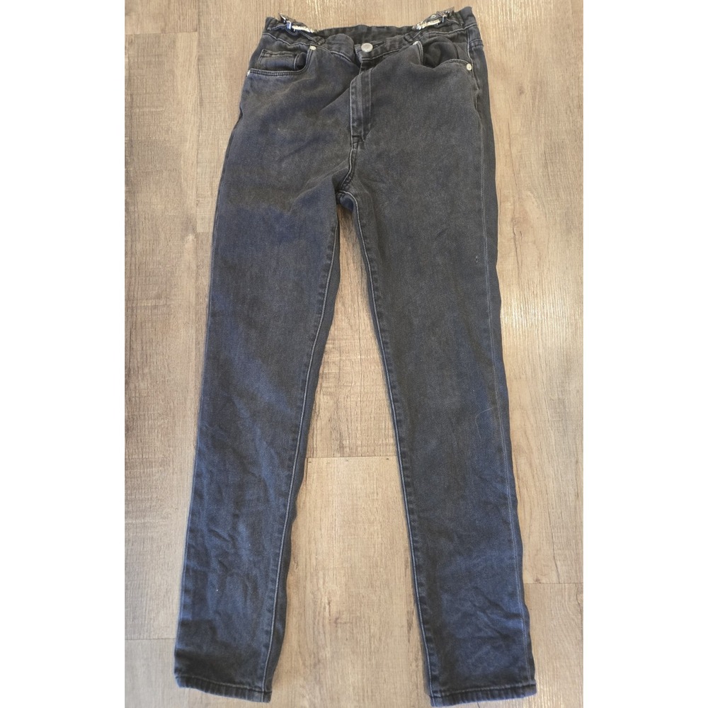 BLANKNYC‎ Jeans The Bleeker High Rise Skinny Western Buckles Black Sz 26
